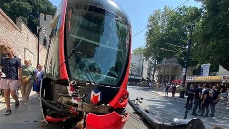 Istanbul metro turizm kazası son dakika